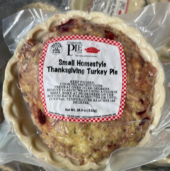 Centerville -Thanksgiving Day Turkey Pie - (small) 18 ounce