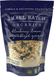 Small Batch Organics-Blueberry Lemon Ginger Granola