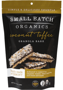Small Batch Organics-Coconut Toffee Bark