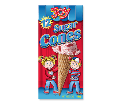 Joy - Sugar Ice Cream Cones pk/12