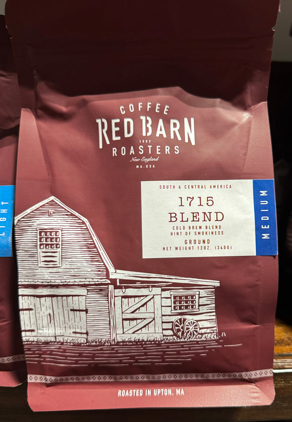 Red Barn Coffee-1715 Blend Ground Coffee