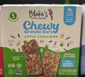 Blake‘s Apple cinnamon chewy granola bars