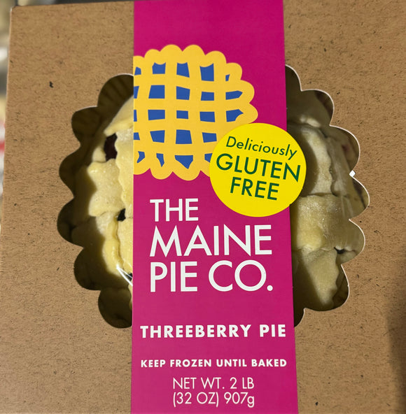 The Maine Pie Company GlutenFree Threeberry Pie