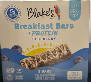 Blake’s blueberry breakfast bars