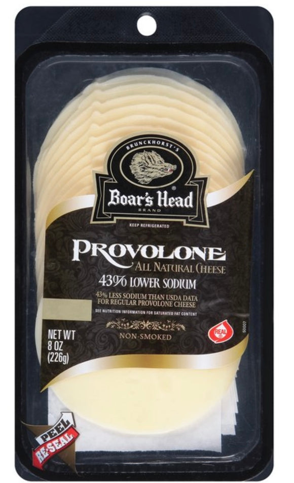 Boars head sliced provolone