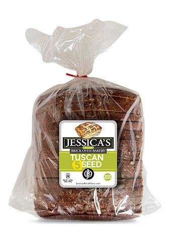 Jessica’s Brick Oven Tuscan 5 Seed Bread