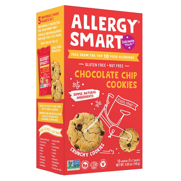 Allergy Smart- Chocolate Chip Cookies