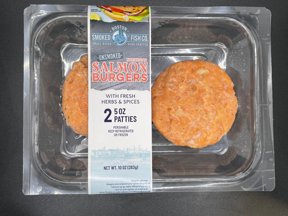 Boston Smoked Fish Company- Salmon Burgers