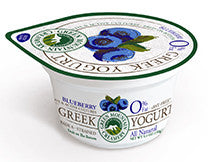 Green Mountain - Greek Yogurt - Blueberry, fruit on the bottom - 6 oz.