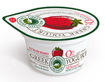 Green Mountain - Greek Yogurt - Strawberry, fruit on the bottom - 6 oz.