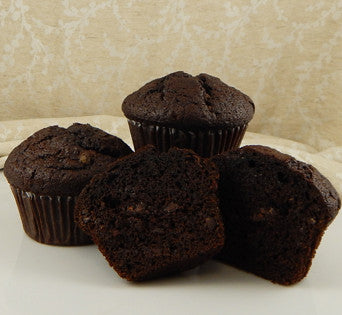 Muffins-DOUBLE Chocolate- 4 Pack
