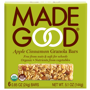 Made Good- Apple Cinnamon Granola BARS