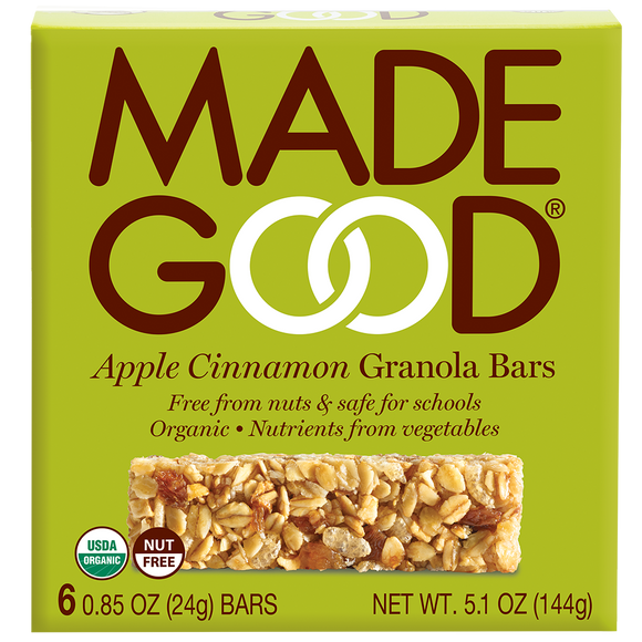Made Good- Apple Cinnamon Granola BARS