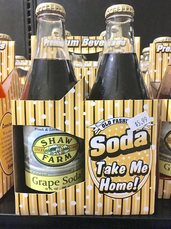 Soda-Shaw Farm Grape Soda-4 Pack