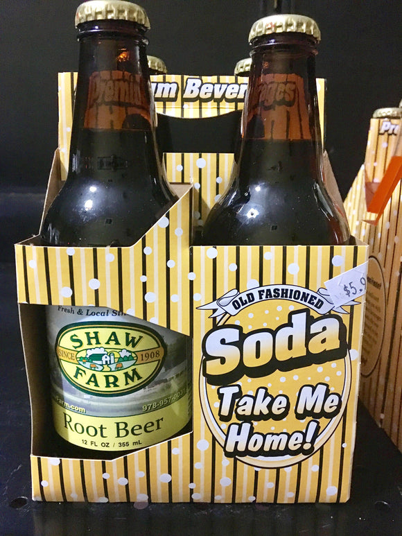 Soda-Shaw Farm Root Beer- 4 Pack