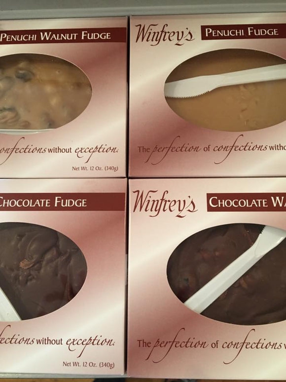 Winfreys Fudge- Chocolate Walnut 16 oz