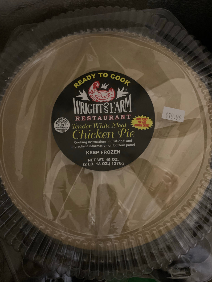 Wrights Chicken Pie 28oz – Shaw Farm