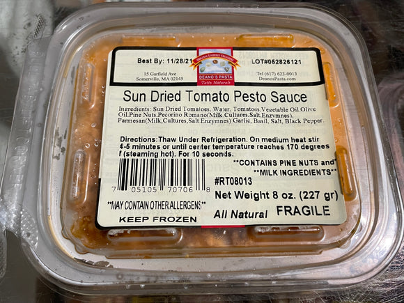 Deanos-Sun Dried Tomato Pesto Sauce