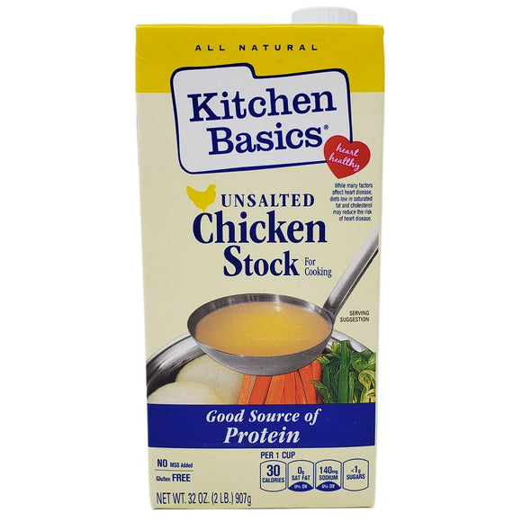 Kitchen Basics Unsalted Chicken Stock