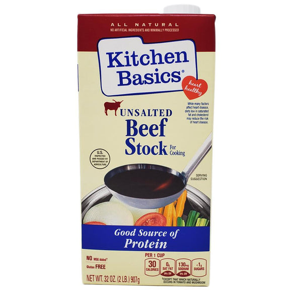 Kitchen Basics Unsalted Beef Stock