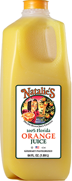 Natalie's Freshly Squezed Orange Juice 1/2 Gallon