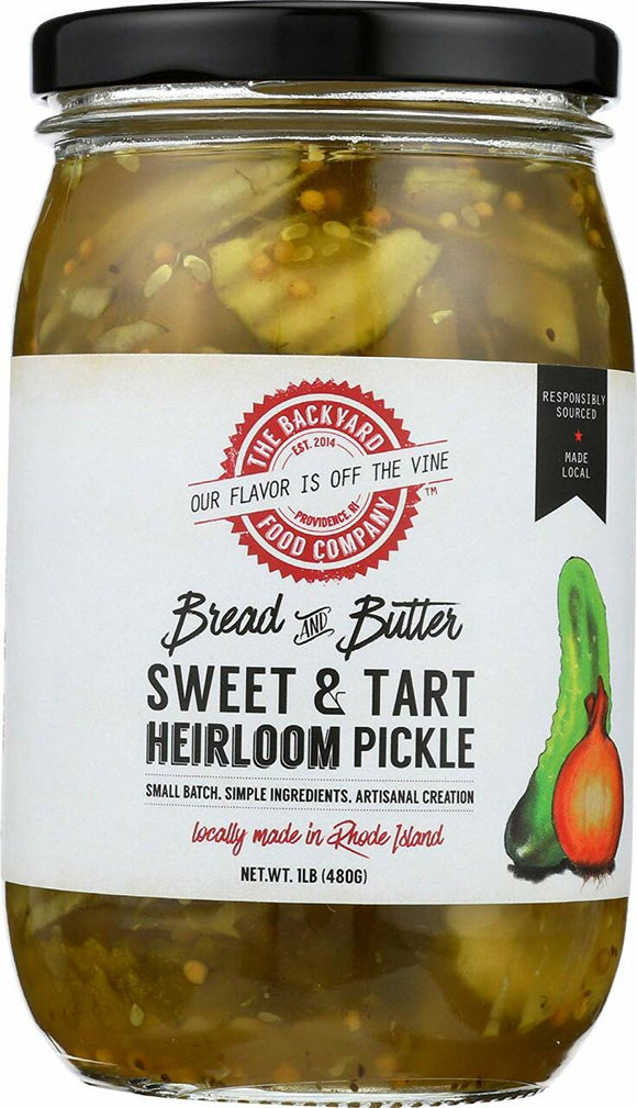 The Back Yard Company- Bread and Butter Heirloom Pickle